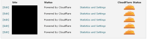 Setting Cloudflare